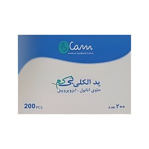 پد الکلی بی کم کد 01 بسته 200 عددی