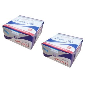 پد الکلی زرین طب مدل 01 b مجموعه 2 عددی