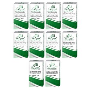 پد الکلی طبی ناژه مدل hrz مجموعه 10 عددی