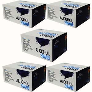 پد الکلی یوتاب مدل antiseptic مجموعه 5 عددی