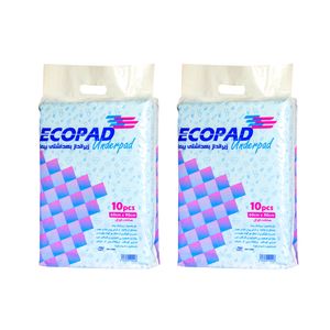 پد زیر انداز بهداشتی بیمار تی دی اس مدل ecopad مجموعه 2 عددی