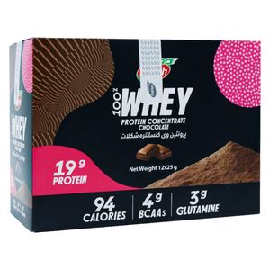 پروتئین وی با طعم شکلات کاله پرو   25 گرم بسته 12 عددی