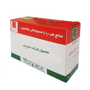 پنبه الکل طبی صانع طب کد 6897 بسته 50 عددی