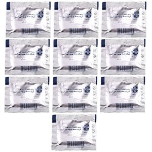 پنبه الکلی زرین طب مدل 01 b بسته 10 عددی