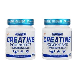 پودر کراتین مونوهیدرات میکرونایز دوبیس  300 گرم بسته 2 عددی