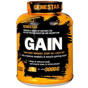 پودر گین با طعم شیر شکلات ژن استار   3000 گرم