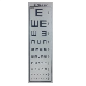 چارت بینایی امید مدل e charts