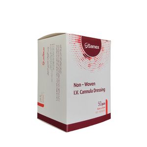 چسب آنژیوکت سامکس مدل حصیری بسته 50 عددی