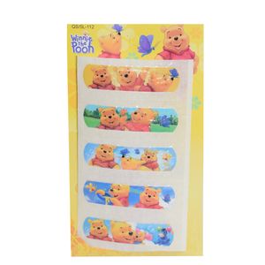 چسب زخم طرح خرس پو کد qs_5l 112 بسته 5 عددی