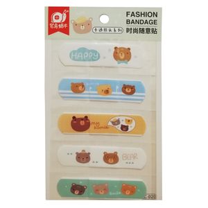 چسب زخم طرح خرس کد c 020 بسته 5 عددی