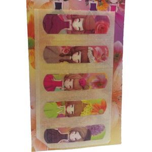 چسب زخم طرح دختر بهار بسته 5 عددی
