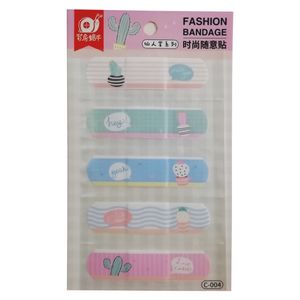 چسب زخم طرح کاکتوس کد c 004 بسته 5 عددی