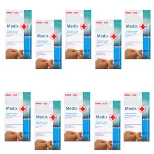 چسب زخم مدیکس مدل hypoallergic مجموعه 10 عددی