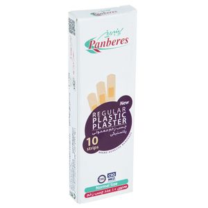 چسب زخم معمولی پلاستیکی پنبه ریز مدل regular plastic بسته 10 عددی