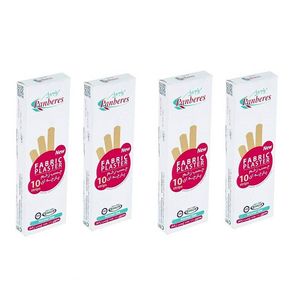 چسب زخم پنبه ریز مدل fabric مجموعه 4 عددی
