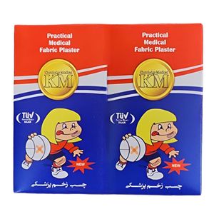 چسب زخم کی ام مدل km1873172 دو بسته 50 عددی