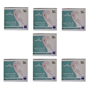 چسب پانسمان پرگاس  آرمان سلامت مدل l05 مجموعه 7 عددی