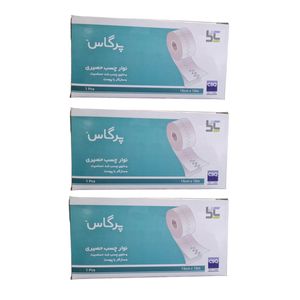 چسب پانسمان پرگاس مدل حصیری l15 مجموعه 3 عددی