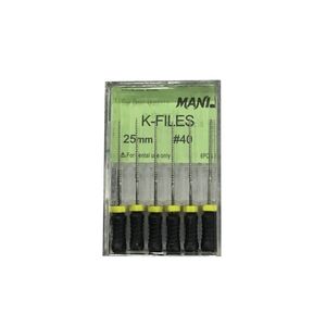 کا فایل دندانپزشکی مانی مدل 40 بسته 6 عددی