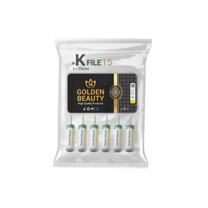 کافایل دندانپزشکی گلدن بیوتی مدل k15 کد 25m بسته 6 عددی