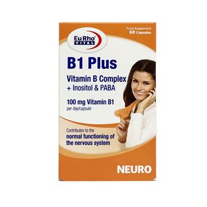 کپسول b1 پلاس یوروویتال بسته 60 عددی