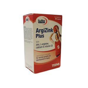 کپسول آرژی زینک پلاس یوروویتال   بسته 60 عددی