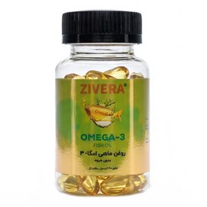 کپسول امگا 3 1000 میلی گرم زیورا بسته 30 عددی