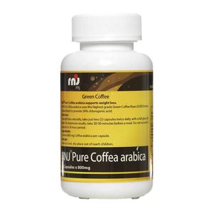 کپسول قهوه گرین عربیکا آر ان جی   800 میلی گرم بسته 60 عددی