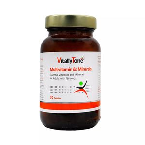 کپسول مولتی ویتامین و مینرال ویتالی تون بسته 30 عددی