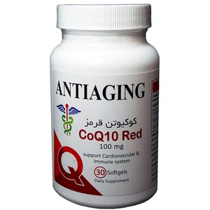 کپسول کوکیوتن قرمز آنتی ایجینگ 100 میلی گرم بسته 30 عددی