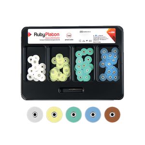 کیت پرداخت کامپوزیت روبی مدل polishing discs بسته 40 عددی