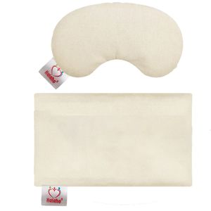کیسه تسکین درد هیاهو مدل آروماتراپی اسانس گل محمدی کد wheat 12x19 مجموعه 2 عددی