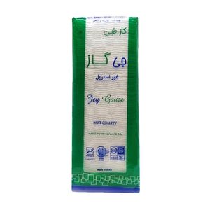 گاز غیر استریل جی گاز مدل 8l وزن 400 گرم مجموعه 10 عددی