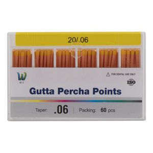 گوتا دندانپزشکی دبلیو تری مدل 20_06 بسته 60 عددی