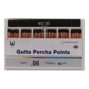 گوتا دندانپزشکی دبلیو تری مدل 40 بسته 60 عددی