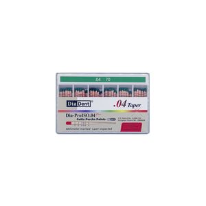 گوتا دندانپزشکی دیادنت مدل مدرج کد 04 70 بسته 60 عددی