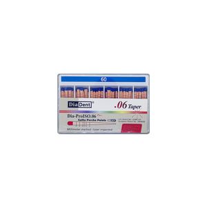گوتا دندانپزشکی دیادنت مدل مدرج کد 06 60 بسته 60 عددی