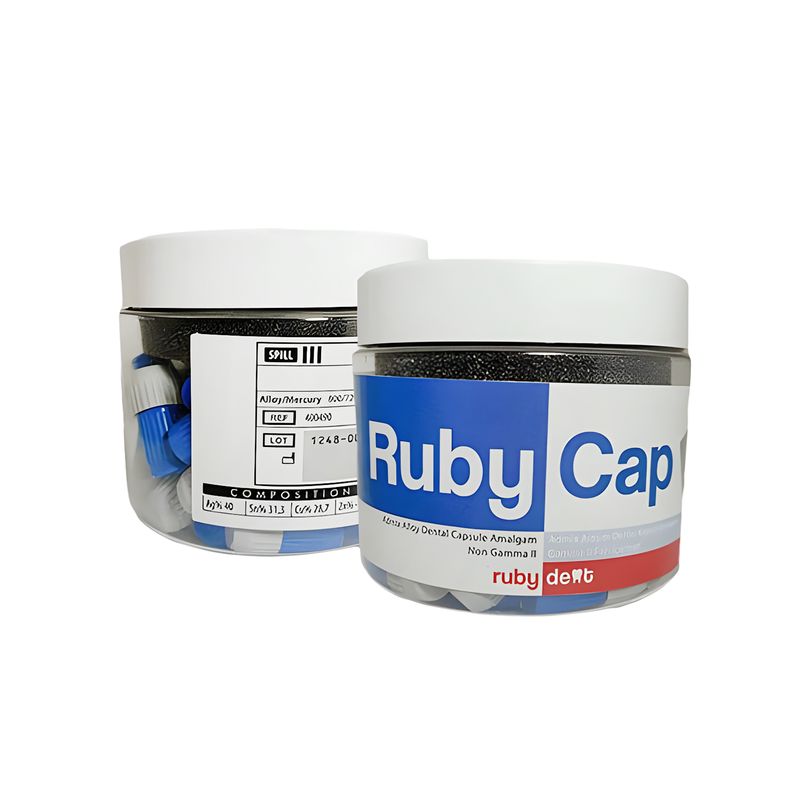 آمالکپ سه واحدی اینسی دنتال مدل ruby cap بسته 50 عددی