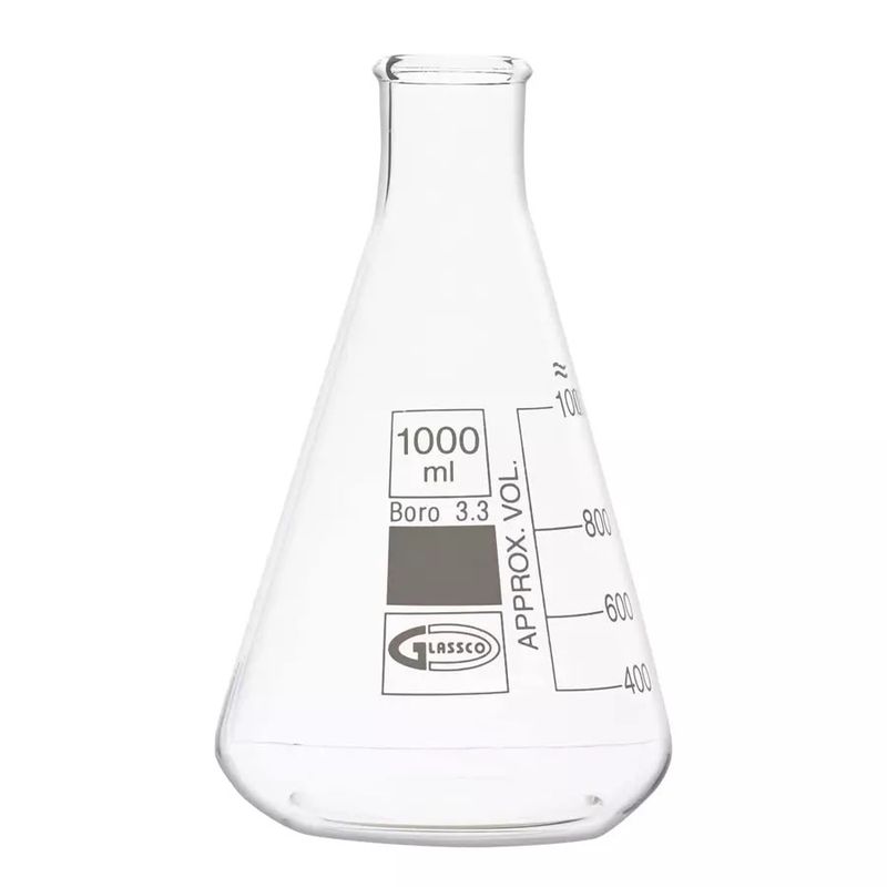 ارلن آزمایشگاهی گلاسکو کد ml 1000 حجم 1000 میلی لیتر