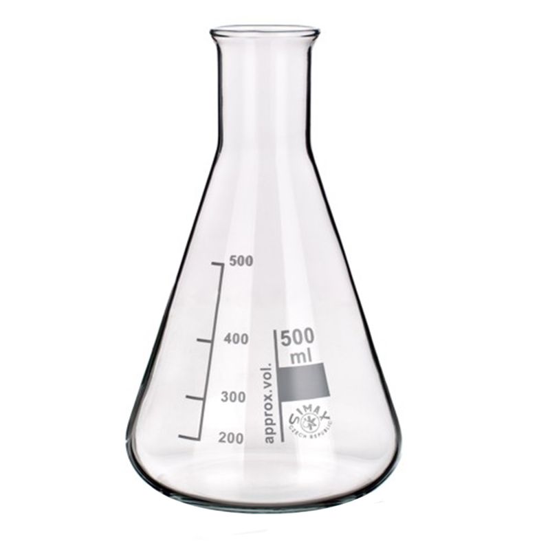 ارلن مدرج آزمایشگاهی زیماکس مدل flasks ظرفیت 1000 میلی لیتر