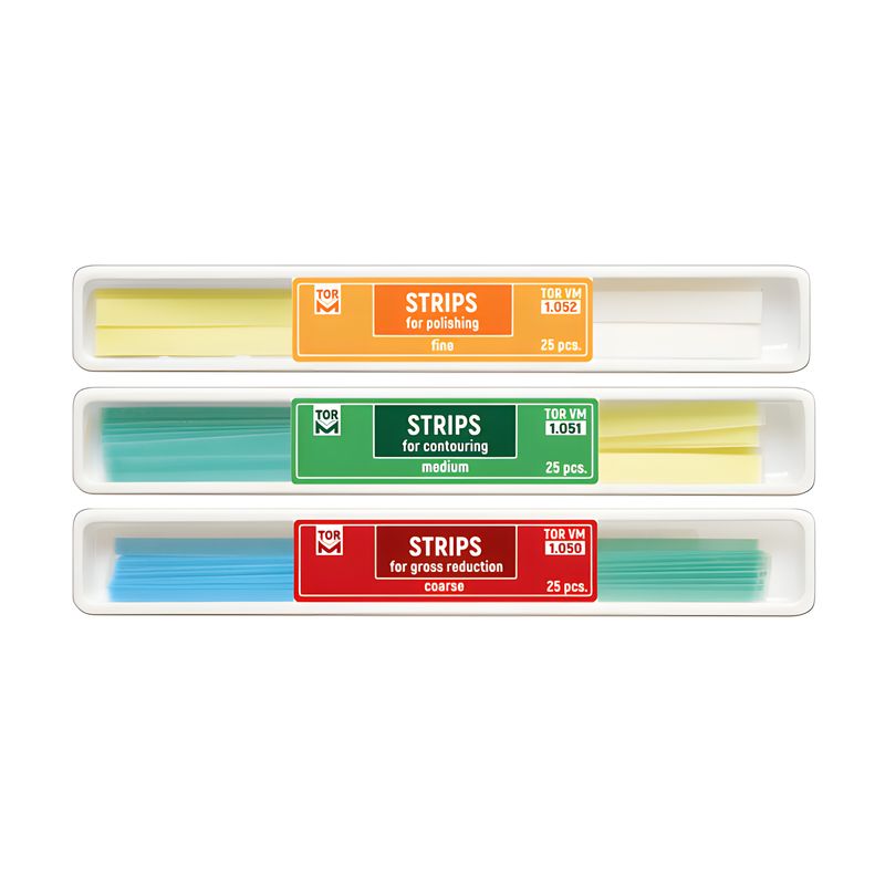استریپ بین دندانی تور وی ام مدل strips 1.051 دو رنگ بسته 25 عددی