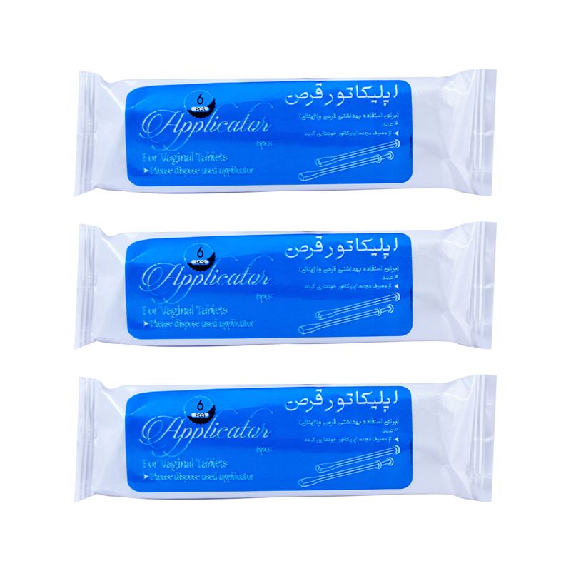 اپلیکاتور قرص اپلیکاتورز مدل 001 مجموعه 3 عددی