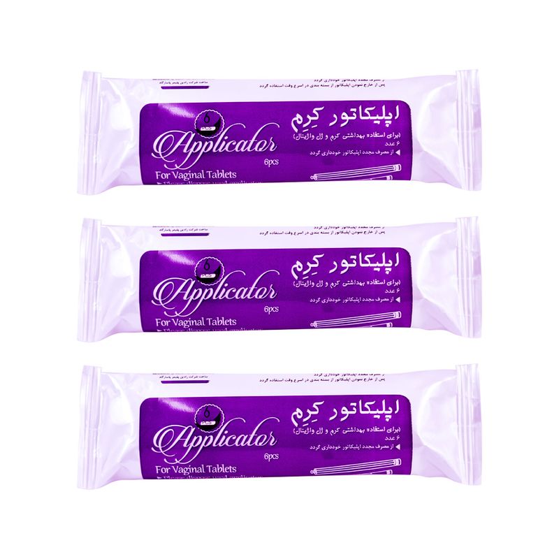 اپلیکاتور کرم اپلیکاتورز مدل 002 مجموعه 3 عددی