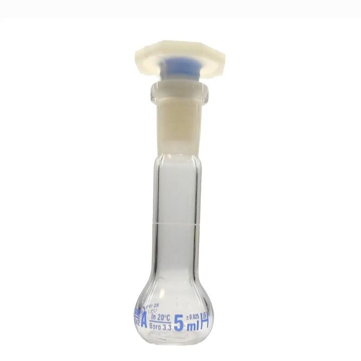 بالن ژوژه آزمایشگاهی مدل pyrex ظرفیت ۵ میلی لیتری مجموعه دو عددی