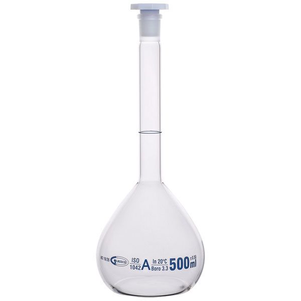 بالن ژوژه آزمایشگاهی گلاسکو مدل pyrex ظرفیت 500 میلی لیتر