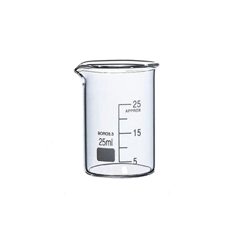 بشر آزمایشگاه مدل lfbeaker ظرفیت 25 میلی لیتر