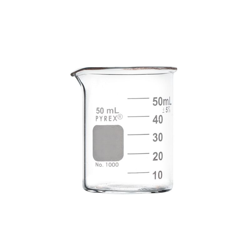 بشر آزمایشگاه مدل lfbeaker ظرفیت 50 میلی لیتر