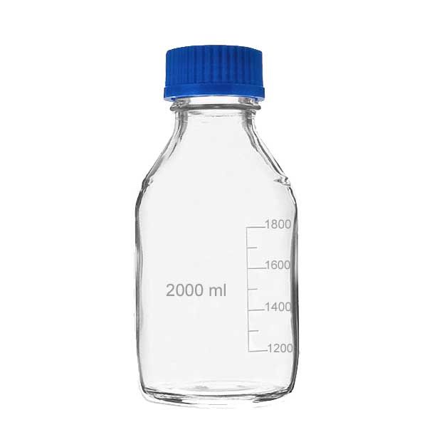 بطری آزمایشگاه مدل btd ظرفیت 2000 میلی لیتر