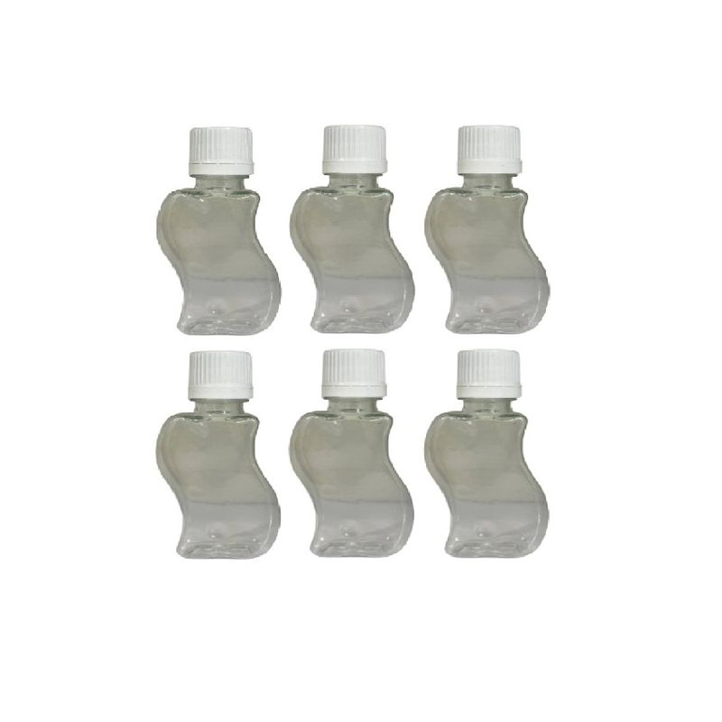 بطری مدل پت قطره چکانی اس کد 30cc بسته 6 عددی