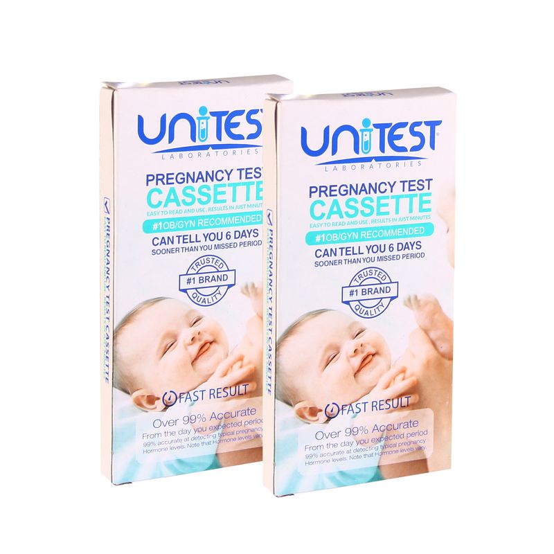 بی بی چک یونی تست مدل cassette مجموعه 2 عددی
